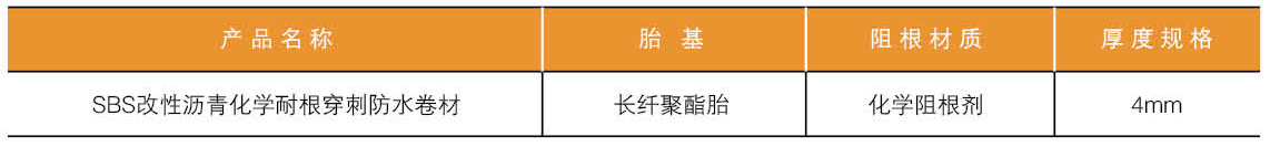 耐根穿刺化学阻根SBS防水卷材(图1) 耐根穿刺化学阻根SBS防水卷材(图1)