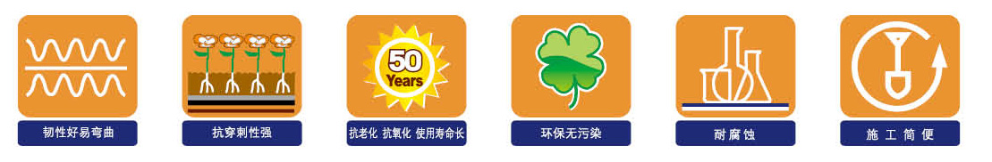 聚乙烯丙(涤)纶高分子防水卷材(图1) 聚乙烯丙(涤)纶高分子防水卷材(图1)